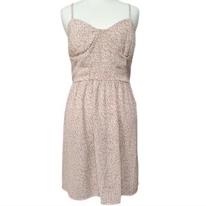 Mind Code Floral Spaghetti Straps Dress Size L